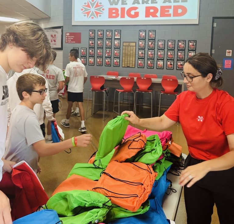 NAHS freshmen receive mental health kits