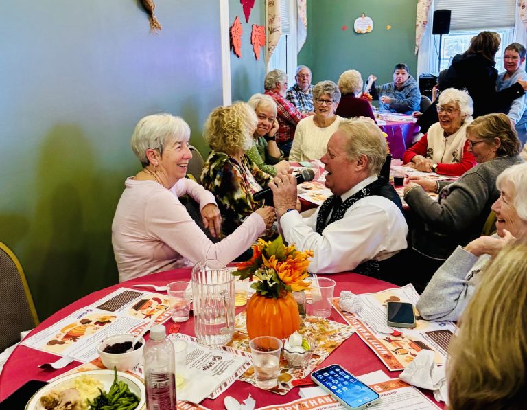 PHOTOS: Senior center hosts Friendsgiving