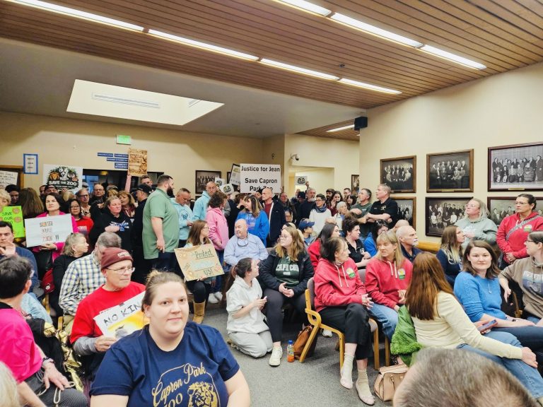 Council advances resolution to halt zoo changes as residents pack City Hall