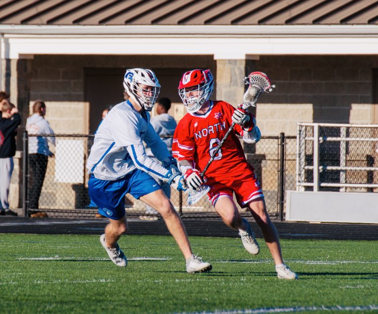 PHOTOS: North soundly defeats Attleboro in lacrosse