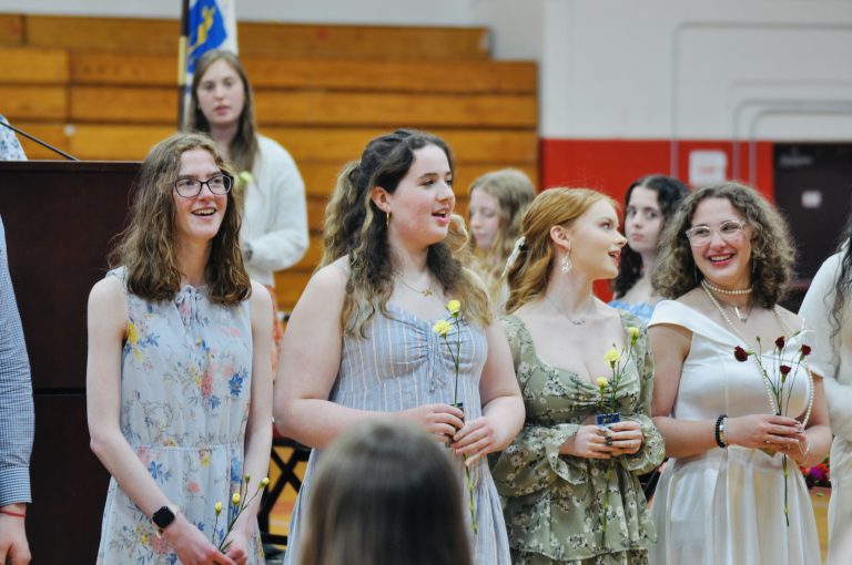 NAHS inducts over 120 students into honor societies