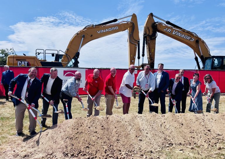 Community celebrates new high school groundbreaking