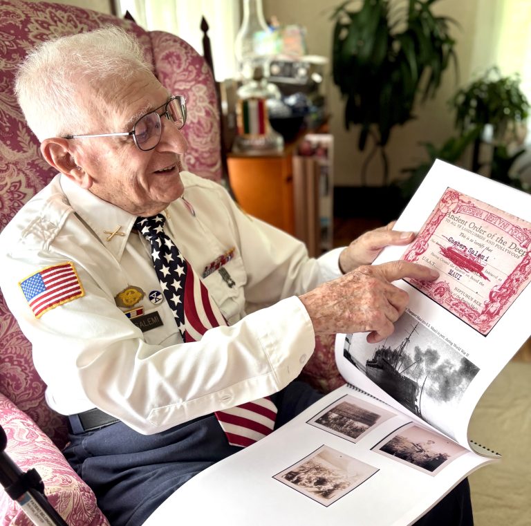 As America turns 250, 104-year-old veteran Caster Salemi looks back