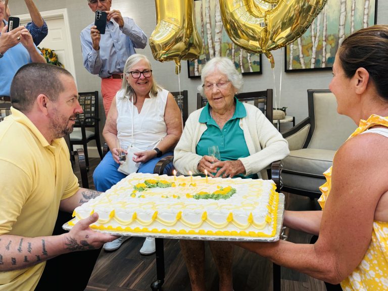 North native Marie Riley celebrates 100 years with friends, family