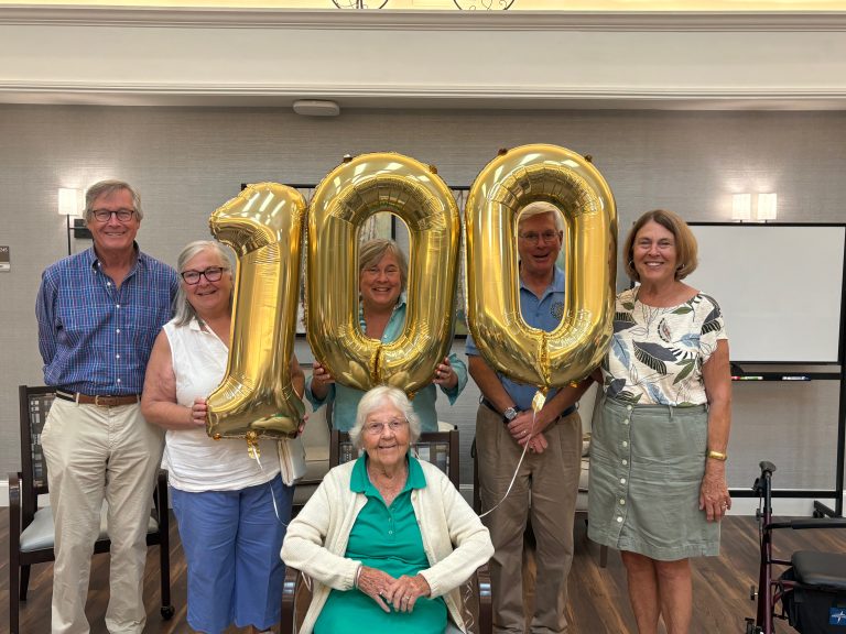 North native Marie Riley celebrates 100 years with friends, family